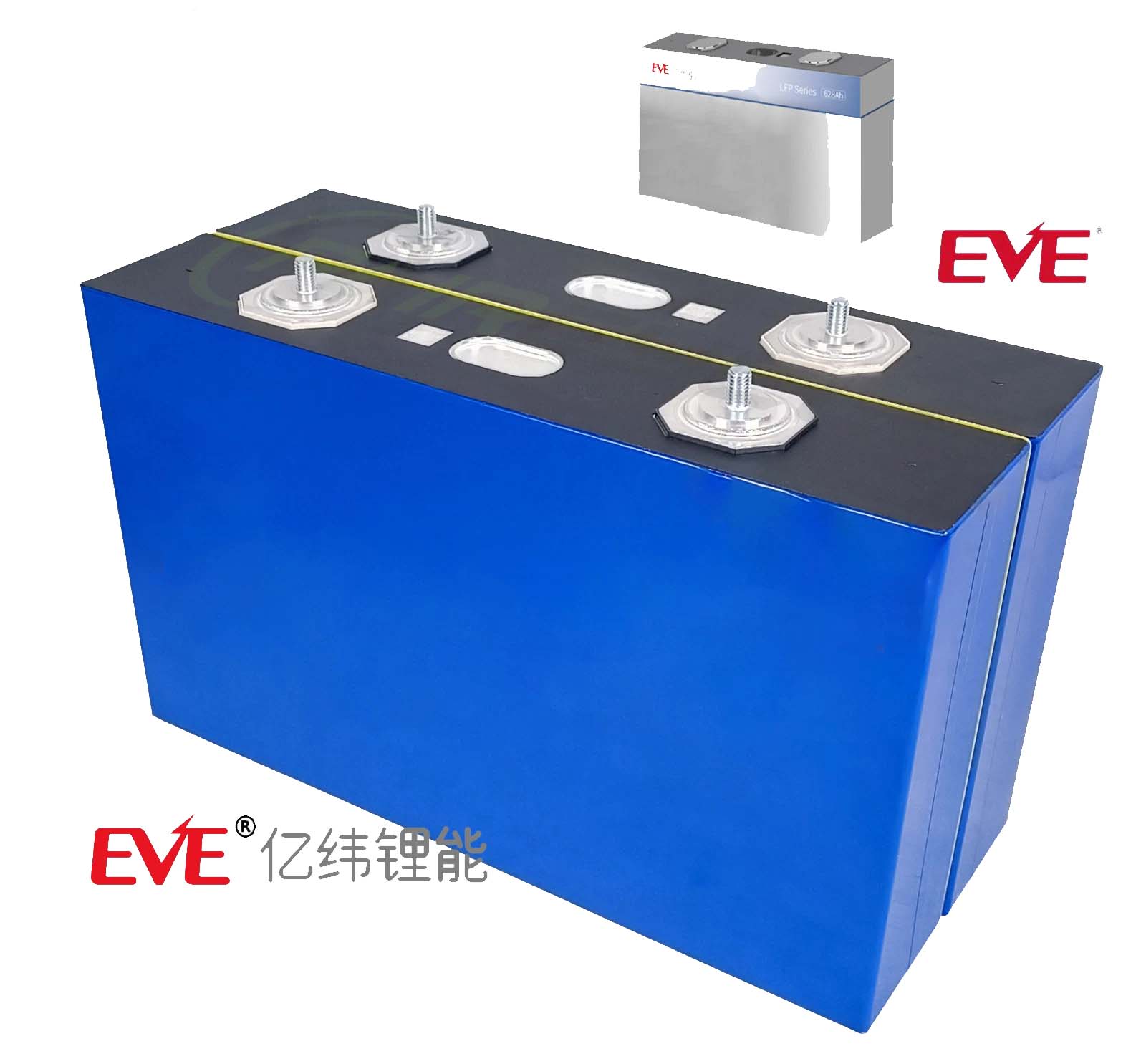 EVE Energy MB56 628 Ah LiFePO4 Batterien 16 Stück Set 0 % MwSt.